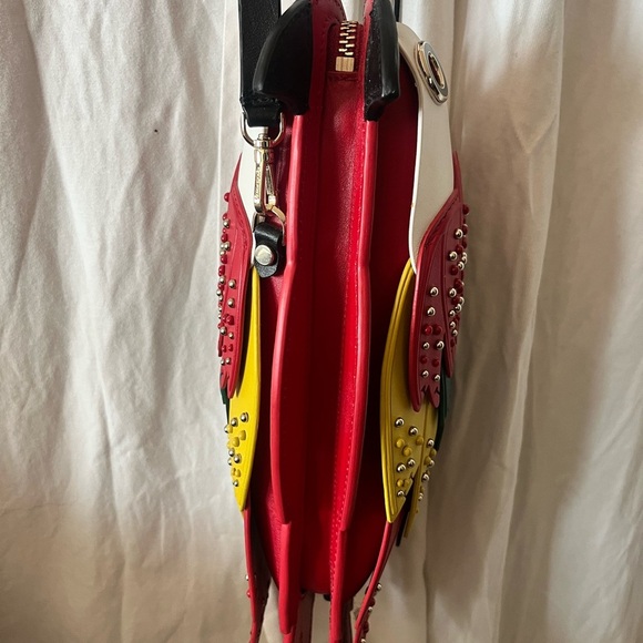 Kate Spade RIO 3D parrot italian leather crossbody SAMPLE BAG NEVER USED - Picture 5 of 9